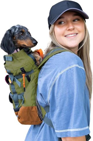 K9 Sport Sack Urban 3 - Large, Leafy - Ideal for Dogs with 20-22" Back Length - Dual-Use, Backpack-Style Carrier + Everyday Pack in Kuwait