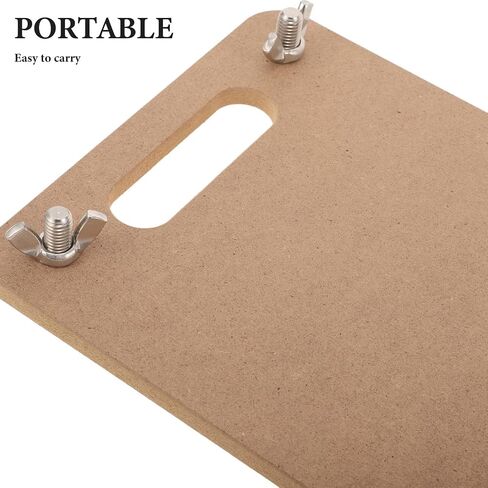 Wooden Pottery Board with Built in Handle for DIY Crafters in Kuwait