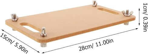 Wooden Pottery Board with Built in Handle for DIY Crafters in Kuwait