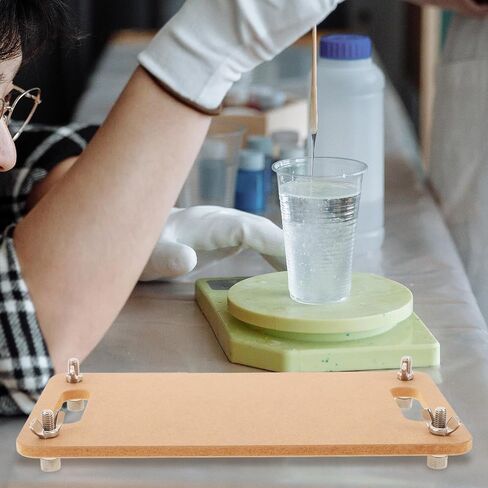 Portable Clay Wedging Board for Potters and Sculptors, Wooden Studio Tool in Kuwait