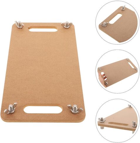 Portable Clay Wedging Board for Potters and Sculptors, Wooden Studio Tool in Kuwait