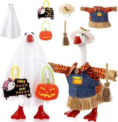 7 Inch Mini Desk Goose Outfits, Fall Halloween Desk Goose Clothes in Saudi Arabia