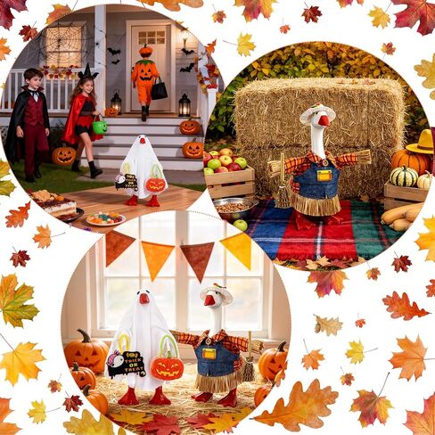 7 Inch Mini Desk Goose Outfits, Fall Halloween Desk Goose Clothes in Saudi Arabia