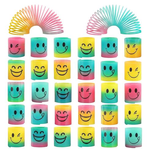 25 Pcs Mini Springs in Heart, Star, Circle, Square and Hexagon Shapes in Saudi Arabia