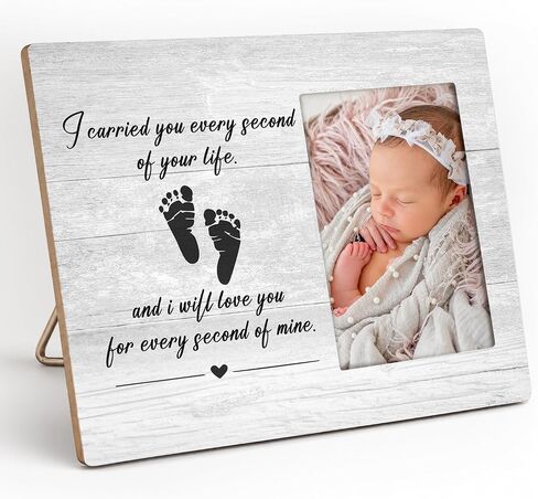 Orchroma I Carried You Every Second Of Your Life Picture Frame - Miscarriage Picture Frames Gifts for Pregnancy Loss,In Memory of Pregnancy Loss Photo Frame Gift,Baby Loss Remembrance Keepsake Gift 8x10 in in Saudi Arabia