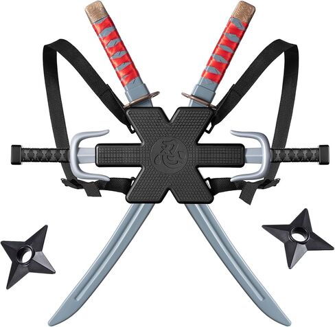 Ninja Kids Toys, Ninja Swords and Weapons Backpack Toy Set for Boys in Kuwait