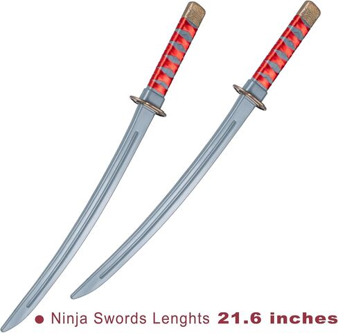 Ninja Kids Toys, Ninja Swords and Weapons Backpack Toy Set for Boys in Kuwait