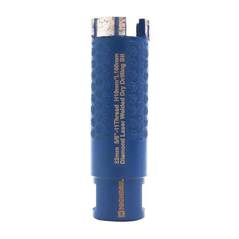 HIGHDRIL Diamond Core Drill Bit,Diameter 1 Inch with 5/8-11 Thread,Dry Hole Saw with Side Protection for Coring or Making Holes in Granite,Marble,Hard Stone in Kuwait