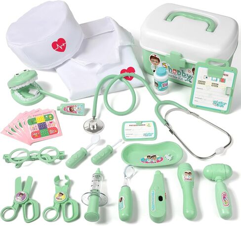 Phobby Doctor Kit Toy for Kids 3-8 Years Old, Pink in Saudi Arabia