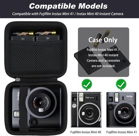Khanka Hard Travel Case Replacement for Fujifilm Instax Mini 40 Instant Camera in Kuwait