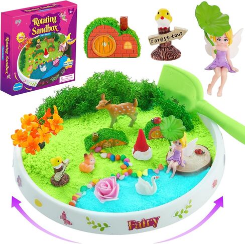 Halloween Sensory Bin Rotating Sandbox with Glow Sand Kit for Kids in Saudi Arabia