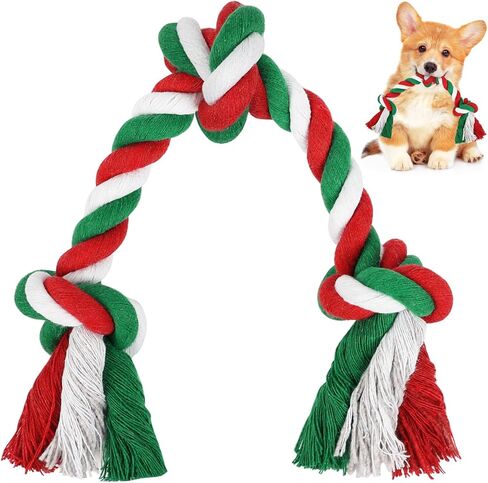 SZEE Dog Rope Toy 2-Pack, Rope Toys for Dogs, Suitable for Small Breeds in Saudi Arabia