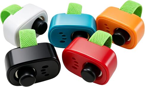 Ruconla Dog Clicker with Finger Ring 5 Pack for Dogs/Cats/Horses/Birds or Other Animals - Mini Finger Clickers for Training in Kuwait