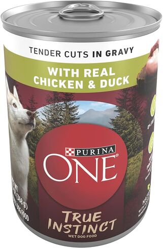 Purina ONE True Instinct High Protein Wet Dog Food, (12) 13 oz Cans in Kuwait
