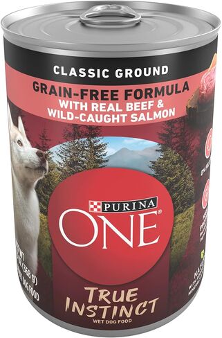 Purina ONE True Instinct Grain Free Wet Dog Food Variety Pack, (6) 13 oz in Kuwait