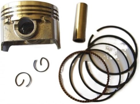 FJ180 65mm Piston Kit Compatible with Ki FJ180V FJ180 Engine K L Mower Includes Piston Ring Pin Clip Assembly Replacement in Kuwait