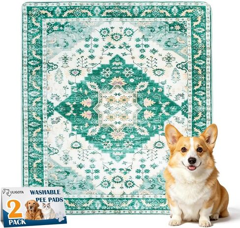 Washable Pee Pads for Dogs Reusable Puppy Pads 40"x26" in Saudi Arabia