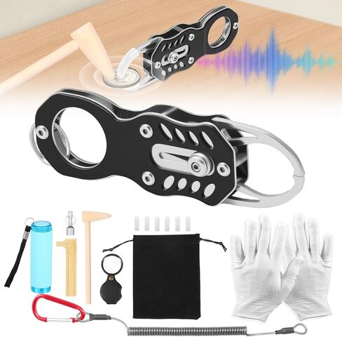 Silver Gold Coin Tester Kit, Portable Pocket Coin Tester Kit, Precious Metal Verifier, Coin Ping Testing Integrate Acoustic Magnetic and Dimensional Detection in Saudi Arabia