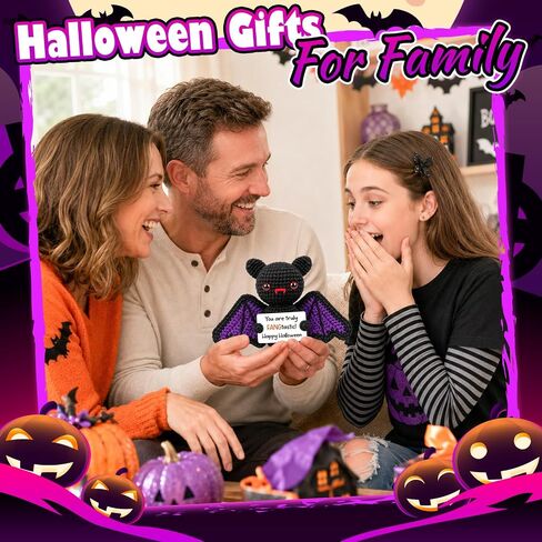Halloween Bat Gifts for Women Men Teens Spooky Boo Basket Stuffers in Saudi Arabia