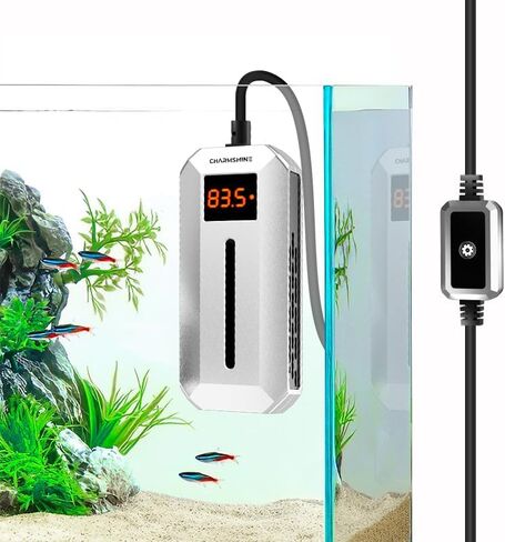 Submersible Aquarium Heater with LED Digital Display 100W Fish Tank Heater for 8-13 Gallon Freshwater Saltwater Tank, Auto Thermostat Overheat Protection(Not Suitable for Low-Water Turtle Tanks) in Kuwait