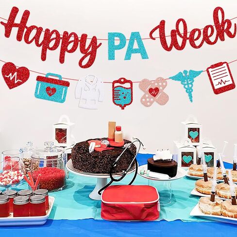 Happy PA Week Banner Physician Assistant Party Decoration in Saudi Arabia