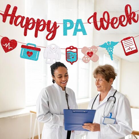 Happy PA Week Banner Physician Assistant Party Decoration in Saudi Arabia