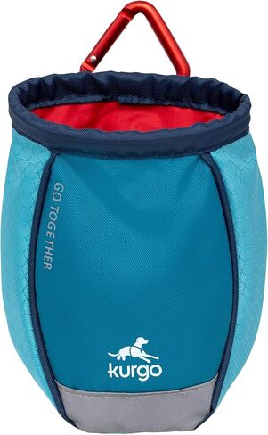 Kurgo Go Stuff It Dog Treat Bag, Coastal Blue in Kuwait