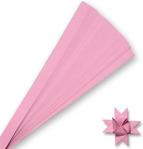Glossy Dark Red Paper Strips for Weaving Projects. Paper Strips for Moravian Stars, German Stars and Froebel Stars. 50 Strips per Pack (Glossy Dark Red 1/2 x 20 inch) in Kuwait
