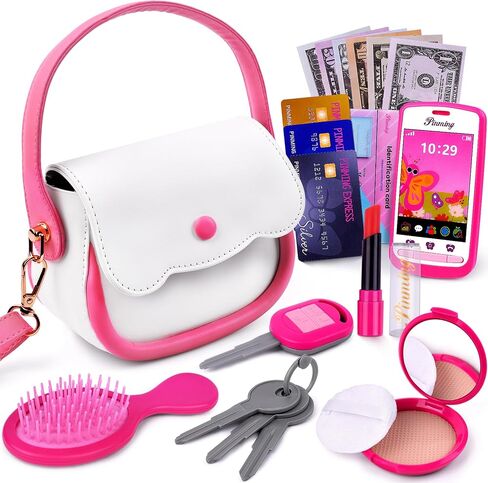 GJZZ Play Purse for Little Girls Pretend Makeup Toys for 3 4 5 6 Years Old in Saudi Arabia