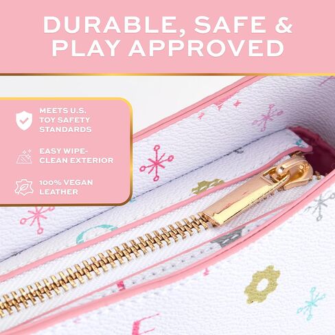 FAO Schwarz NoHo Shoulder Bag, Kids Fashion Purse & Dress-Up Accessory in Kuwait