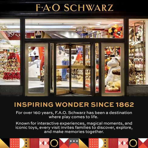 FAO Schwarz NoHo Shoulder Bag, Kids Fashion Purse & Dress-Up Accessory in Kuwait