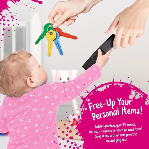 Toddler Girl Toys Play Purse for Kids Ages 3 4 5 6 Girl Birthday Gift in Kuwait