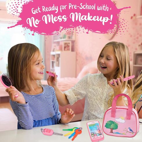 Toddler Girl Toys Play Purse for Kids Ages 3 4 5 6 Girl Birthday Gift in Kuwait