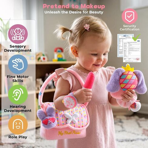 My First Purse, Baby Pretend Play Sensory Toys for Girls 6-18 Months in Kuwait