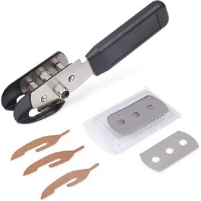 Gomake Vinyl Backing Cutter Bodyguard Vinyl Wrap Cutting Knife, Hidden Blade Wrap Cutter for Car Tinting and Backing Paper with 10 Extra Blades and 3 PTFE Stickers in Saudi Arabia