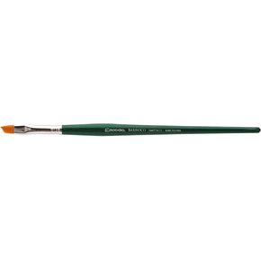 Escoda Barroco Series 1570 Artist Watercolor & Acrylic Paint Brush, Synthetic Gold Taklon Filament, Angle, Size 10 in Kuwait
