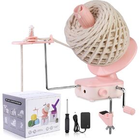 KAQRHFT Electric Yarn Winder Yarn Cake Winder Compact Weighing 7-10oz in Saudi Arabia
