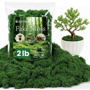 Alotiki Fake Moss for Potted Plants Indoor 15 OZ Green Moss for Crafts in Kuwait
