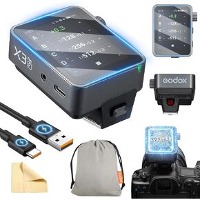 Godox XPro-S TTL 2.4G Wireless High Speed Sync 1/8000s X System Flash Trigger Transmitter Compatible for Sony Cameras,11 Customizable, 5 Group Buttons,4 Function Buttons Offer Convenient Manipulation in Kuwait