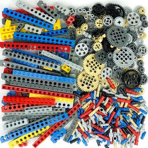 Technical Gears Axles Parts Pieces - Gearbox Bulding Block Classic Bulk Compatible with Cars Bricks Motor Gears Wheels Chain Tires, Ball Universal Joints Shock Absorber Connector Gears Parts Toys in Kuwait