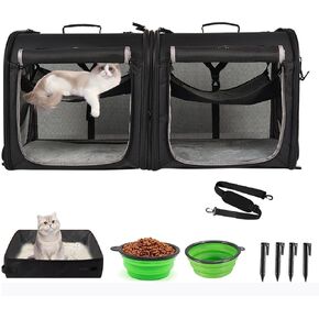 Wakytu 2-in-1 Pet Carrier for Cats & Dog, Travel Carrier for Camping in Saudi Arabia
