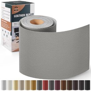 Leather Repair Kit for Furniture 4"x 63" Leather Tape Repair Patch Self Adhesive Sofa Vinyl Repair Patch Kit for Car Seat,Couch,Boat Seat,Chair - Black in Saudi Arabia
