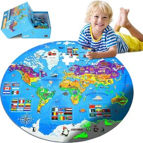 DIGOBAY Glow in The Dark Solar System Jigsaw Puzzles for Kids Ages 4-8 in Saudi Arabia