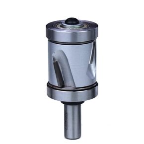 Infinity Cutting Tools 1/2" Shank, Mega Flush Trim Bit, 1-1/2" C.D. x 2" C.H.| Carbide Tip | Heavy-Duty | for Handheld Or Table Mounted Wood Router in Kuwait