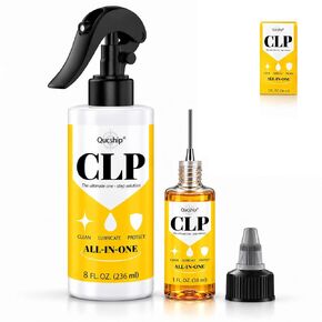 Gun Oil 4 oz & 1 oz Needle Oiler, Multi-Purpose Gun Cleaner, Gun Cleaning Kit CLP and Gun Oil Cleaner, Lubricant and Protector - by Qucship in Kuwait