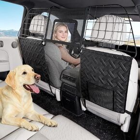 YJGF Dog Car Barrier,Car Net Divider for Dogs,Larger Pet Barrier Area,L in Saudi Arabia