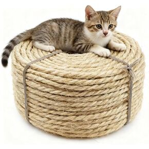 164 Feet Sisal Rope for Cat Tree & Scratching Post Replacement in Kuwait