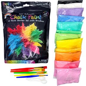 DIY Sidewalk Chalk Paint Set, Art Set for Kids Ages 5+ in Saudi Arabia