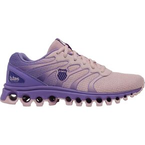 حذاء رياضي نسائي من K-Swiss يحمل عبارة «Tubes» مريح 200، بلون زهرة الكرز الأسود in Kuwait
