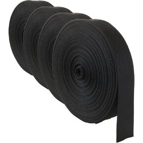 ZOEYES 2 Inch Heavy Duty Nylon Webbing 50 Yards Black Strapping Webbing, Flat Webbing Strap, Great for Dog Leash, Collars, Seat Belt, Backpack, Outdoor DIY Gear Repair in Kuwait